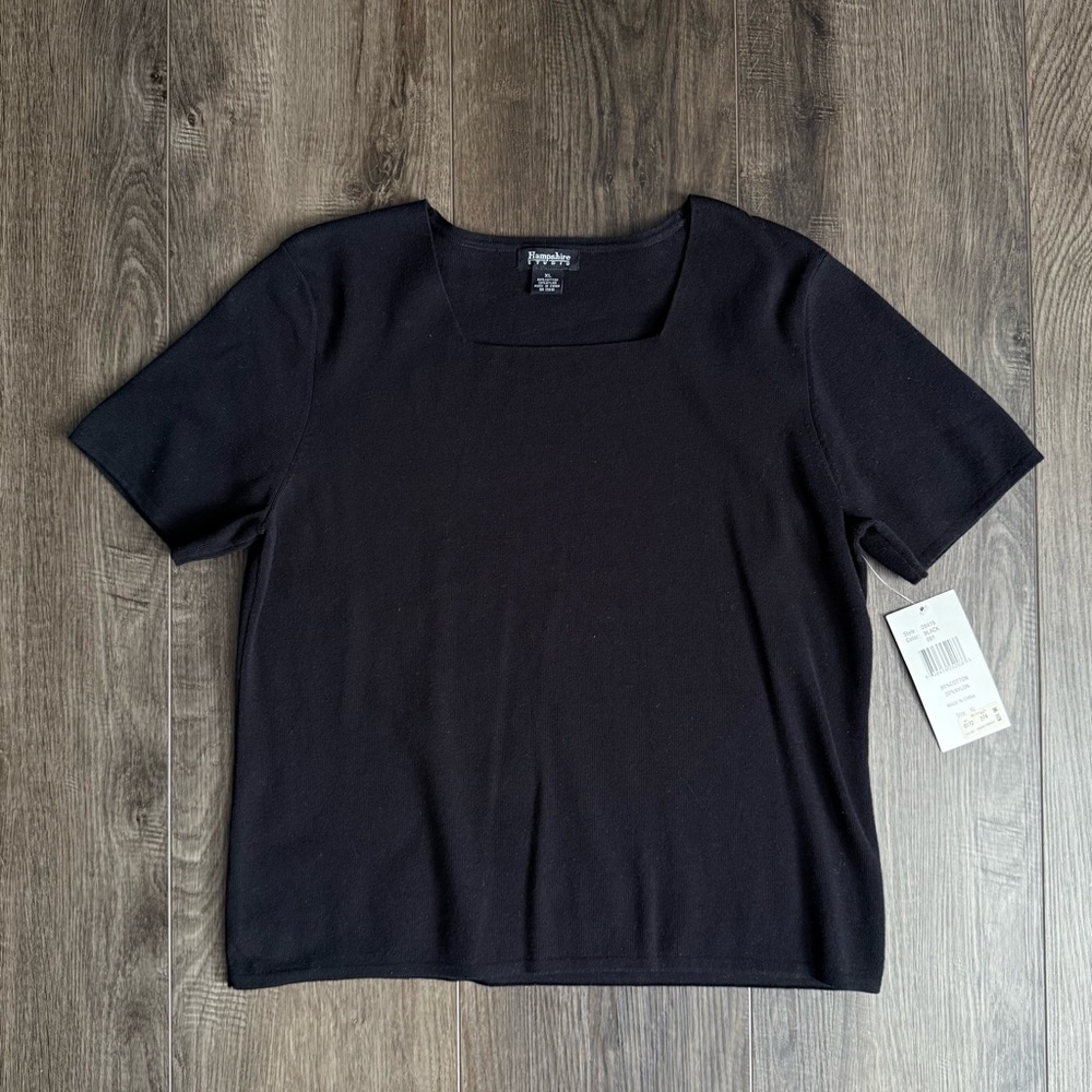 Hampshire Short Sleeve Knit Top NWT